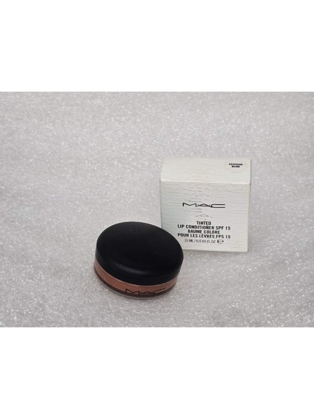MAC Tinted Lip Conditioner SPF 15 Soothing Beige 15ml Hydrating Balm For Soft Li